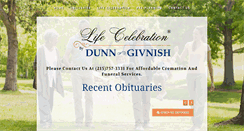 Desktop Screenshot of dunngivnish.com